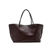 The Eva Weekend Textured-leather Tote Bag