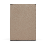 Smythson Panama leather passport cover in sandstone — luxury engagement gift for travellers