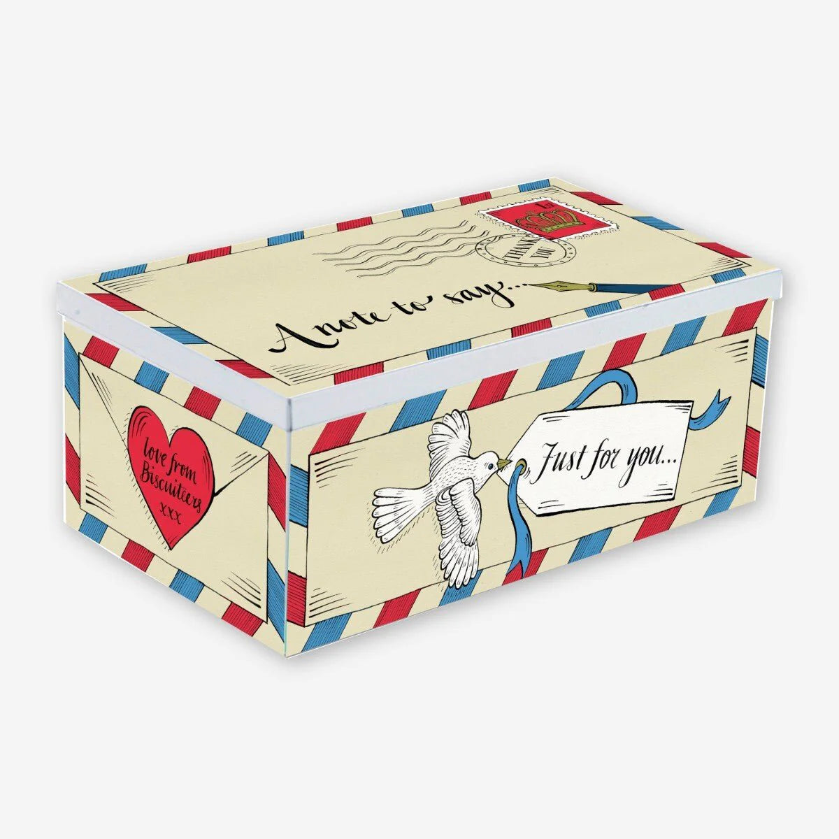 Biscuiteers Thank You Biscuit Tin | Hand-Iced Vanilla Biscuits