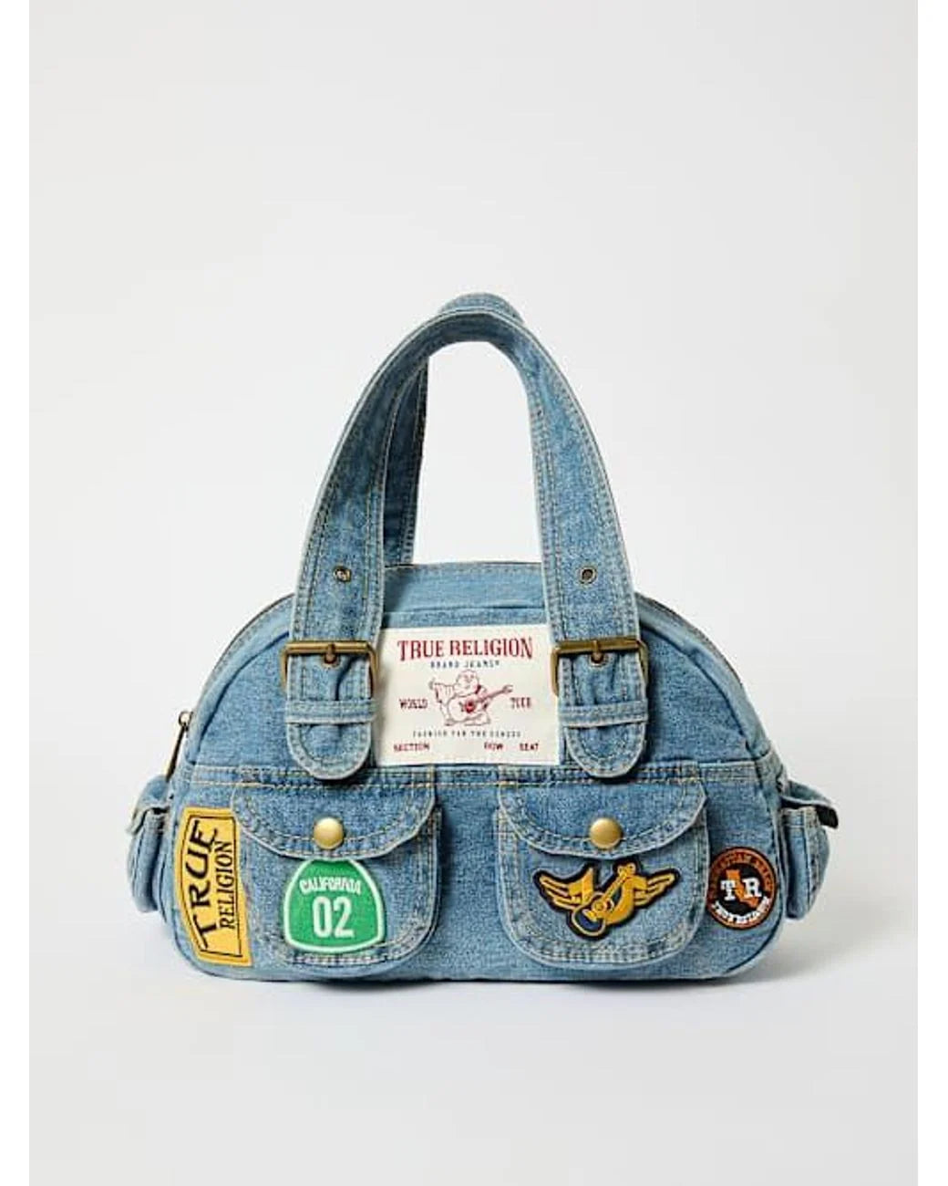True Religion Denim Patch Purse