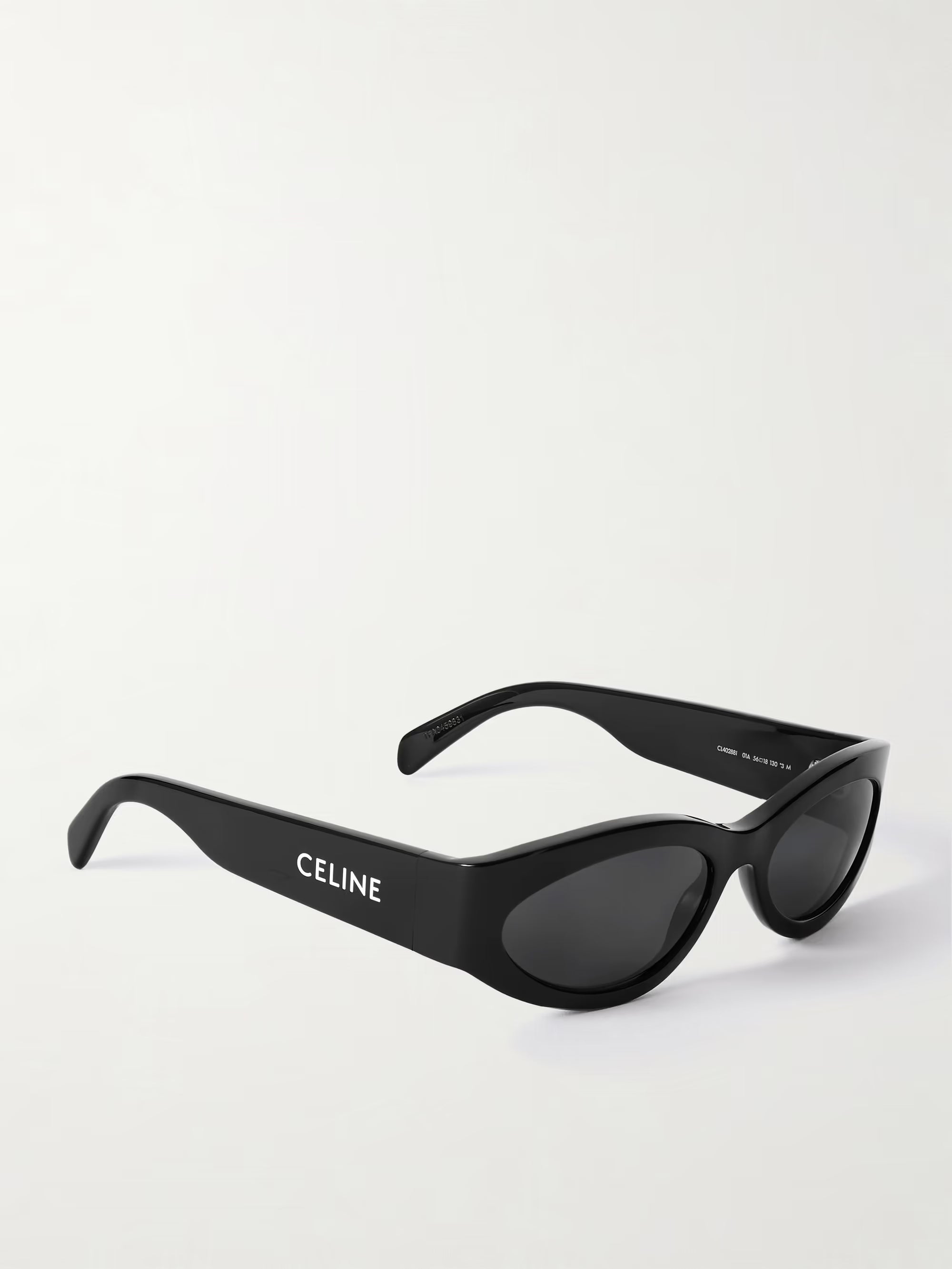 Celine Monochroms Cat-Eye Acetate Sunglasses