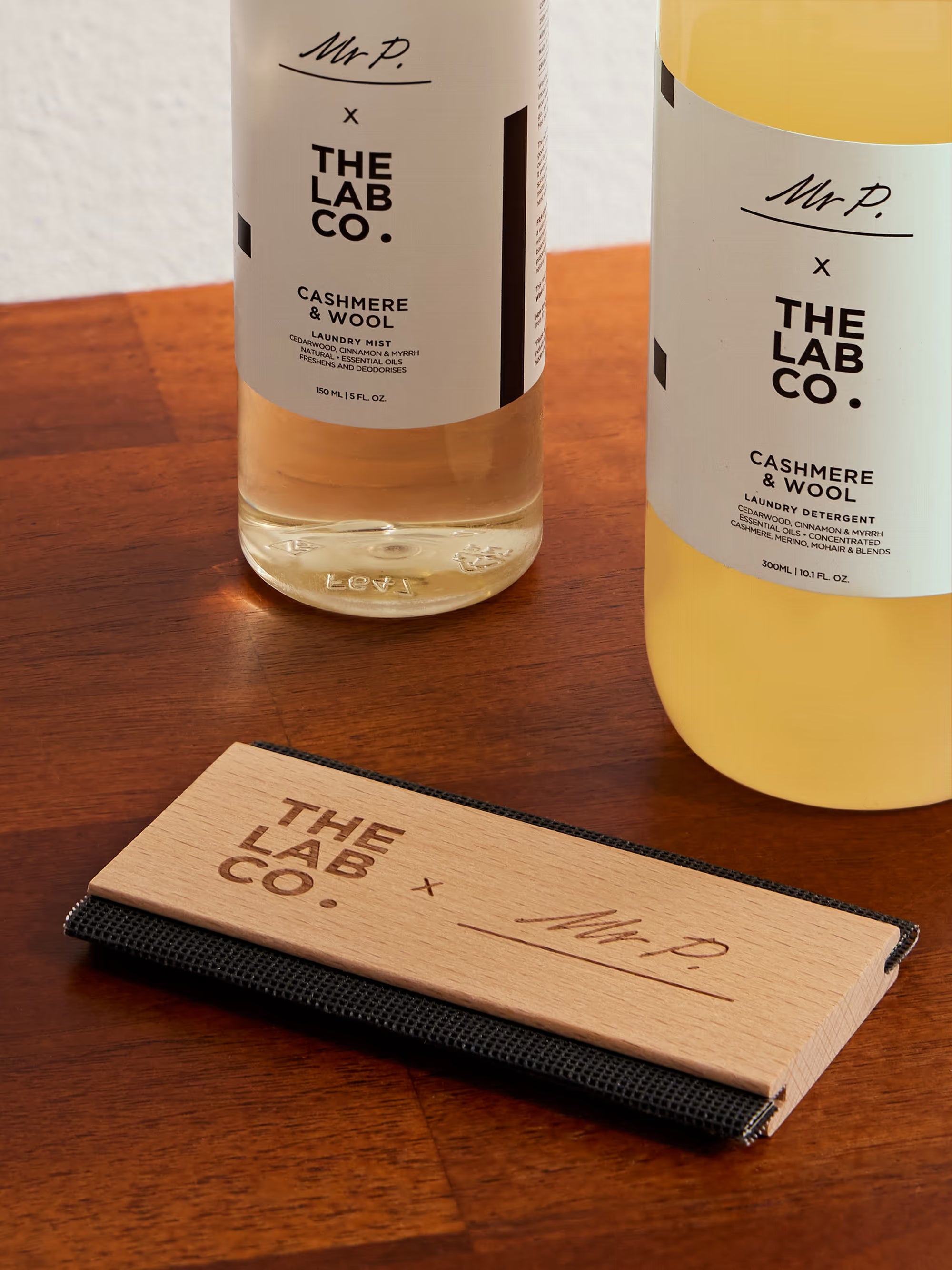 Mr P. + The Lab Co. Cashmere & Wool Care Kit