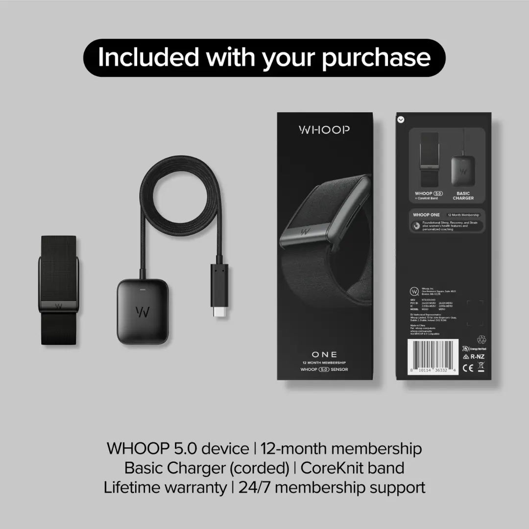 WHOOP One 5.0 fitness tracker styled as luxury gift for him
