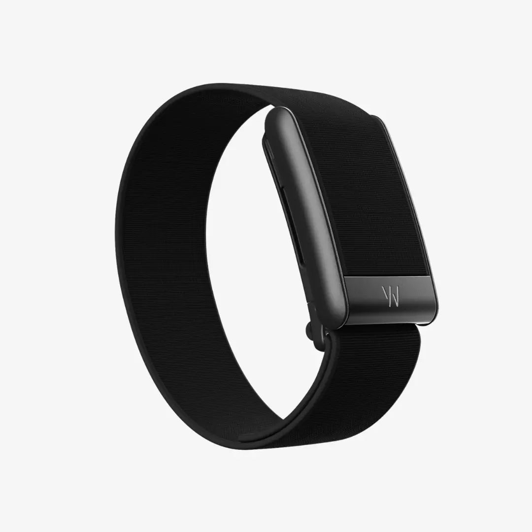 WHOOP One 5.0 box contents including device CoreKnit band and charger