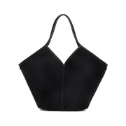 HEREU Calella S Leather Tote | Black | Handcrafted in Spain