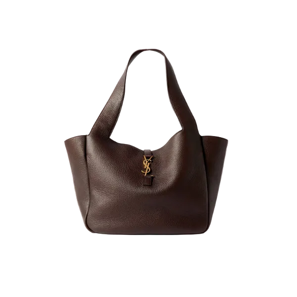 SAINT LAURENT | Le 5 À 7 Bea textured-leather tote